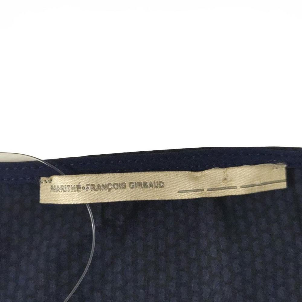 Marithe Francois Girbaud navy asymmetrical dress - Picture 3 of 8